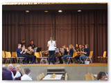 Das Jugendorchester beim Herbstfest (1)
