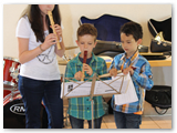 Für die Blockflöten ist das Jugendvorspiel meist die erste Möglichkeit ihr Können zu präsentieren (5)