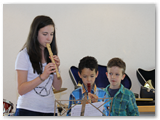 Für die Blockflöten ist das Jugendvorspiel meist die erste Möglichkeit ihr Können zu präsentieren (6)