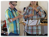 Für die Blockflöten ist das Jugendvorspiel meist die erste Möglichkeit ihr Können zu präsentieren (7)
