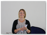 Unsere Moderatorin Simone Spahmann