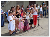 Unsere Ritter- und Burgfrulein-Blockflten beim Musizieren (1)