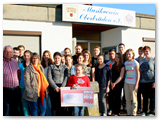 Vielen Dank fr die Spende des Bcherflohmarktes an die Jugendabteilung des Musikvereins Oberbrden